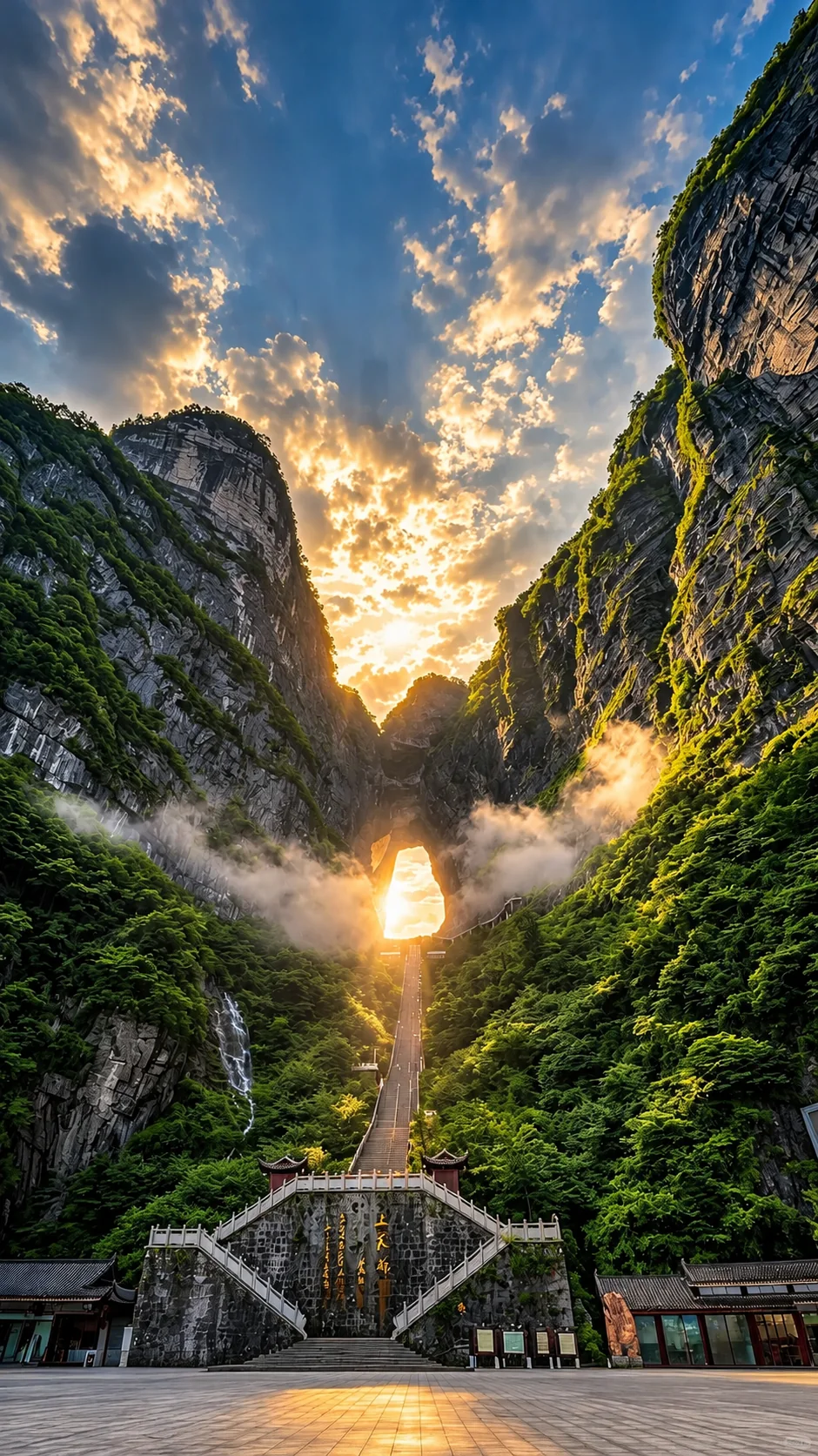 Paisaje de la montaña Tianmen, imagen facilitada por el cliente